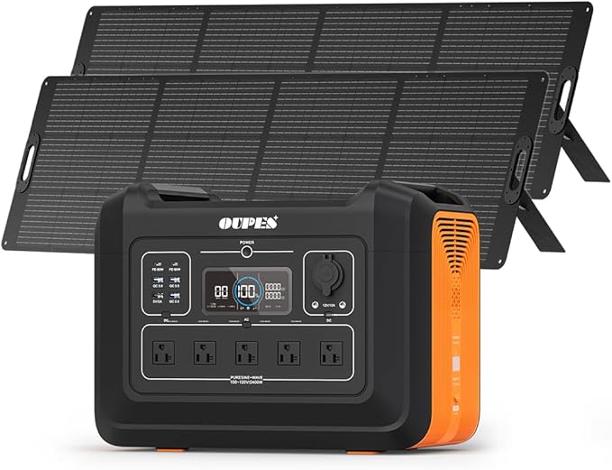 OUPES 2400W Solar Generator